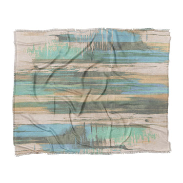 Jörgan Teal & Taupe in King (104" x 88") Size