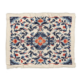 Wilhemina Navy & Red in King (104" x 88") Size