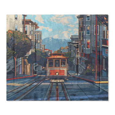 San Francisco Trolley in King (104" x 88") Size