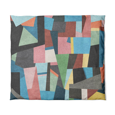 Baxter Blue Multicolor in King (104" x 88") Size