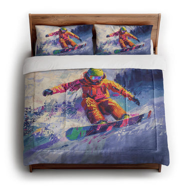 Dreamwave Snowboarder in King (104" x 88") Size