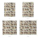Wild Horses Mockup Comforter Sizing