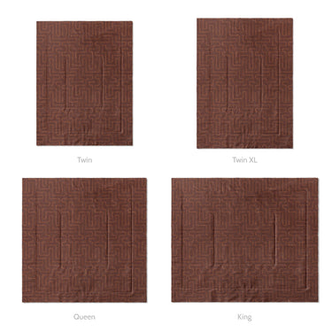 Terra Vermillion Mockup Comforter Sizing