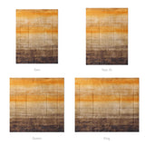 Ruidoso Brown & Orange Mockup Comforter Sizing