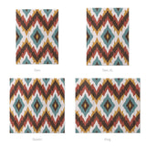 Dyani Sky & Umber Mockup Comforter Sizing