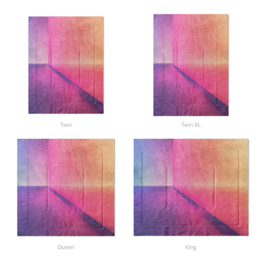Liminous Polychrome Mockup Comforter Sizing