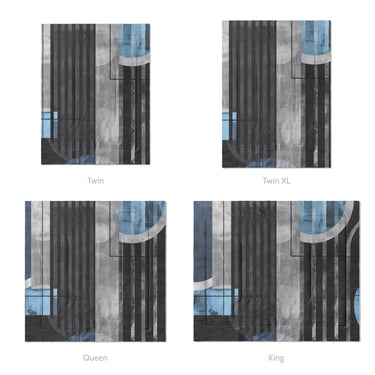 Gordian Dark Blue Mockup Comforter Sizing