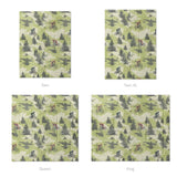Mountain Bike Park Mockup Comforter Sizing