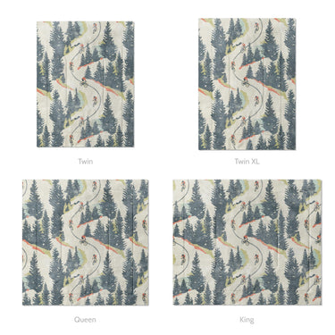Downhill Descent Mockup Comforter Sizing