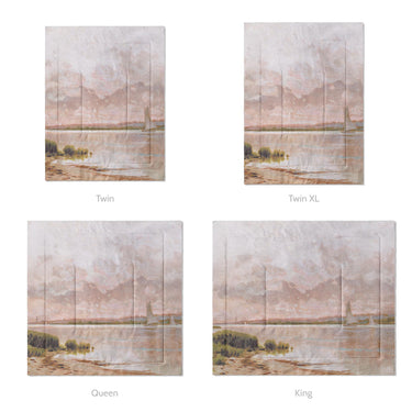 Calm Shores Mockup Comforter Sizing