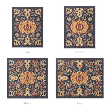 Baldwin Navy & Red Mockup Comforter Sizing