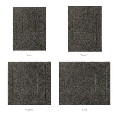Kiva Brass Mockup Comforter Sizing