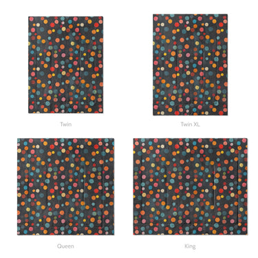 Bokeh at Night Mockup Comforter Sizing
