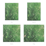 Sylvie Green Mockup Comforter Sizing