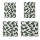 Twyla Checkered Army Green Mockup Comforter Sizing