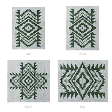 Reyno Forest & Stone Mockup Comforter Sizing