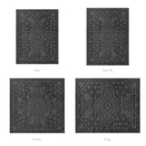 Durand Charcoal Grey Mockup Comforter Sizing
