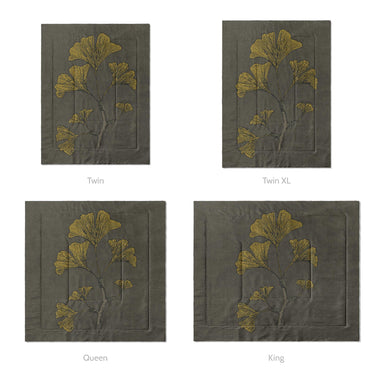 Ginko Golden Mockup Comforter Sizing