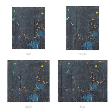 Jacob Navy & Orange Mockup Comforter Sizing