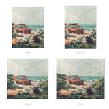 Beach Cruiser Mockup Comforter Sizing