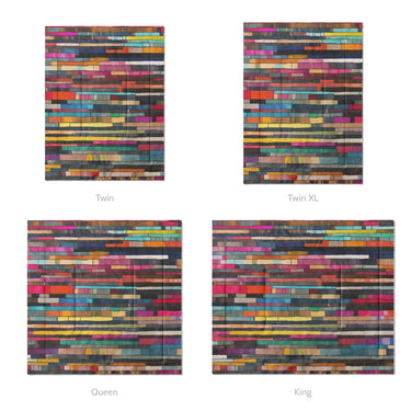 Konrad Multicolor Mockup Comforter Sizing