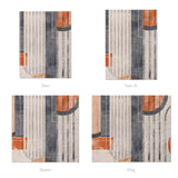 Gordian Navy & Orange Mockup Comforter Sizing