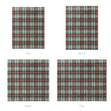 Ferguson Plaid Teal Red Mockup Comforter Sizing