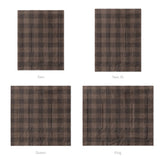 Buffalo Plaid Hickory Brown Mockup Comforter Sizing