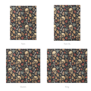 Spooky Season Mockup Comforter Sizing