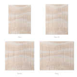 Sinuous Ivory Monochrome Mockup Comforter Sizing