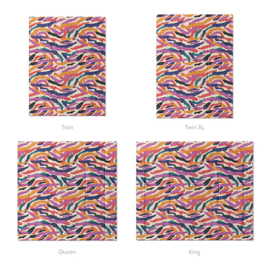 Alessa Multicolor Mockup Comforter Sizing