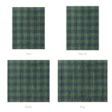 Buffalo Plaid Green Navy Mockup Comforter Sizing