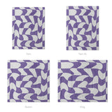 Twyla Checkered Periwinkle Mockup Comforter Sizing