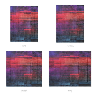 Astrid Plum Mockup Comforter Sizing