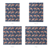 Tribal Prawns Mockup Comforter Sizing