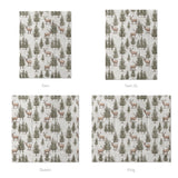 Forest Deer Mockup Comforter Sizing