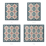 Elliot Blue & Orange Mockup Comforter Sizing
