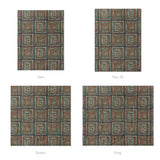 Diego Orange & Navy Mockup Comforter Sizing
