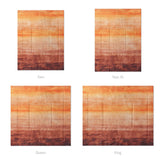 Ruidoso Red & Orange Mockup Comforter Sizing