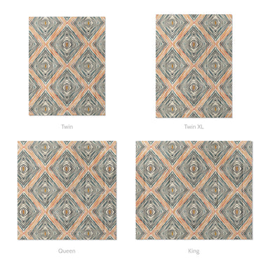 Boden Orange & Blue Mockup Comforter Sizing