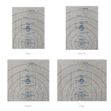 Solar System Blue & Ivory Mockup Comforter Sizing