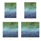 Micah Watercolor Blue & Green Mockup Comforter Sizing