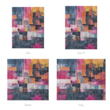 Heidi Blue & Purple Mockup Comforter Sizing