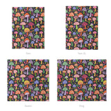 Luminescent Shroomies Mockup Comforter Sizing