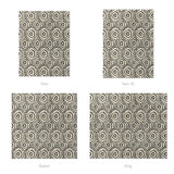 Torrance Black & Ivory Mockup Comforter Sizing