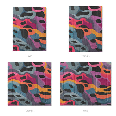 Umorna Multicolor Mockup Comforter Sizing