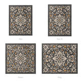 Annette Vintage Black & Yellow Mockup Comforter Sizing
