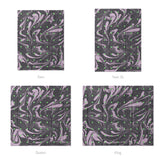 Acid Burn Purple & Green Mockup Comforter Sizing