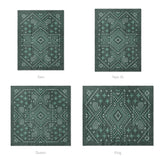 Durand Deep Turquoise Mockup Comforter Sizing