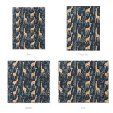 Safari Giraffes Mockup Comforter Sizing